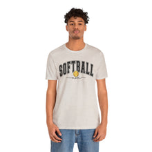 Load image into Gallery viewer, Softball - Unisex Jersey Short Sleeve Tee
