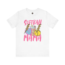 Load image into Gallery viewer, Softball Mama - Mother&#39;s Day Gift - Unisex Jersey Short Sleeve Tee
