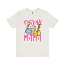 Load image into Gallery viewer, Softball Mama - Mother&#39;s Day Gift - Unisex Jersey Short Sleeve Tee
