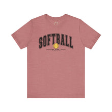 Load image into Gallery viewer, Softball - Unisex Jersey Short Sleeve Tee
