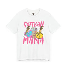 Load image into Gallery viewer, Softball Mama - Mother&#39;s Day Gift - Unisex Jersey Short Sleeve Tee
