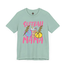 Load image into Gallery viewer, Softball Mama - Mother&#39;s Day Gift - Unisex Jersey Short Sleeve Tee
