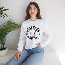 Load image into Gallery viewer, Ballpark Mama - Mother&#39;s Day Gift - Unisex Heavy Blend™ Crewneck Sweatshirt
