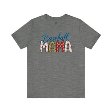 Load image into Gallery viewer, Baseball Mama - Mother&#39;s Day Gift - Unisex Jersey Short Sleeve Tee
