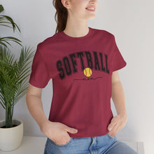 Load image into Gallery viewer, Softball - Unisex Jersey Short Sleeve Tee
