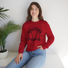 Load image into Gallery viewer, Ballpark Mama - Mother&#39;s Day Gift - Unisex Heavy Blend™ Crewneck Sweatshirt
