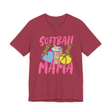 Load image into Gallery viewer, Softball Mama - Mother&#39;s Day Gift - Unisex Jersey Short Sleeve Tee
