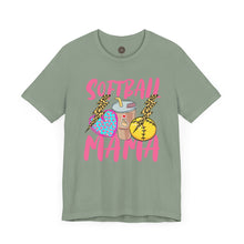 Load image into Gallery viewer, Softball Mama - Mother&#39;s Day Gift - Unisex Jersey Short Sleeve Tee
