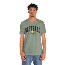 Load image into Gallery viewer, Softball - Unisex Jersey Short Sleeve Tee
