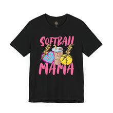 Load image into Gallery viewer, Softball Mama - Mother&#39;s Day Gift - Unisex Jersey Short Sleeve Tee
