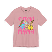 Load image into Gallery viewer, Softball Mama - Mother&#39;s Day Gift - Unisex Jersey Short Sleeve Tee
