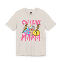 Load image into Gallery viewer, Softball Mama - Mother&#39;s Day Gift - Unisex Jersey Short Sleeve Tee
