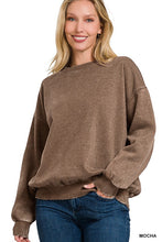 Load image into Gallery viewer, Acid Wash Fleece Oversized Pullover
