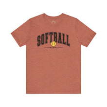 Load image into Gallery viewer, Softball - Unisex Jersey Short Sleeve Tee
