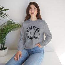 Load image into Gallery viewer, Ballpark Mama - Mother&#39;s Day Gift - Unisex Heavy Blend™ Crewneck Sweatshirt
