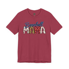 Load image into Gallery viewer, Baseball Mama - Mother&#39;s Day Gift - Unisex Jersey Short Sleeve Tee
