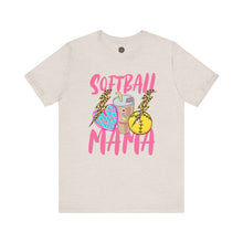 Load image into Gallery viewer, Softball Mama - Mother&#39;s Day Gift - Unisex Jersey Short Sleeve Tee
