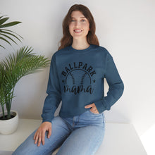 Load image into Gallery viewer, Ballpark Mama - Mother&#39;s Day Gift - Unisex Heavy Blend™ Crewneck Sweatshirt
